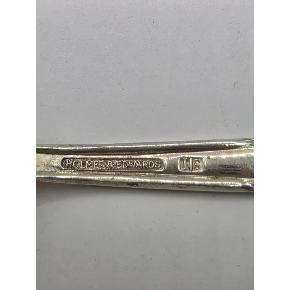 Holmes & Edwards Baby Fork and Spoon Vintage Marked IS